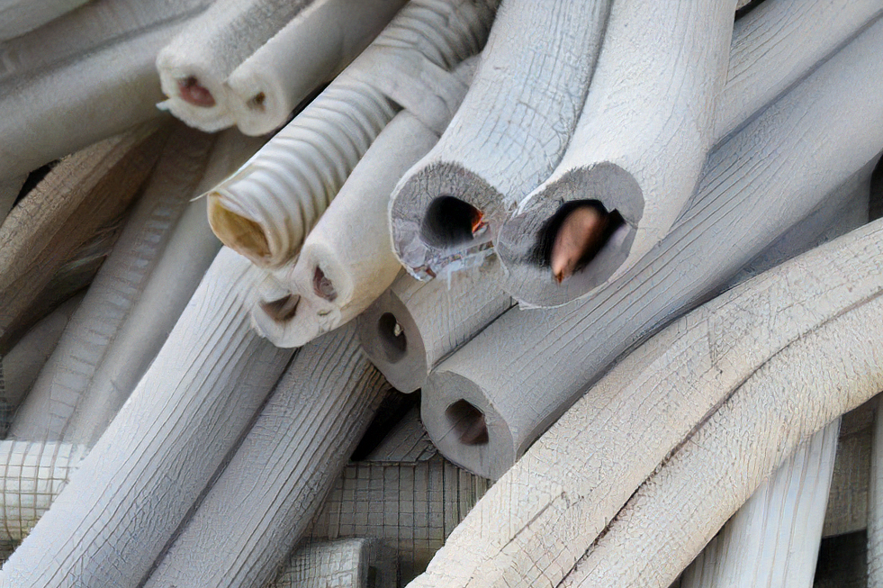 銅パイプ (皮付)